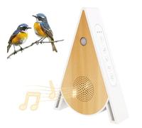 VEGOATY Birdsong Box: rilevatore di movimento per canti di uccelli con apertura a gancio posteriore e sensore di movimento, scatola di suoni naturali per canti di uccelli con timer per bagno, spa e re