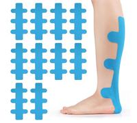 VEGOATY Precut Kinesiotapes per caviglie: 10 pezzi nastro kinesio per ginocchio stabilizzazione pretagliato caviglia nastro kinesiologico nastro elastico kinesiologico per supporto e leggerezza