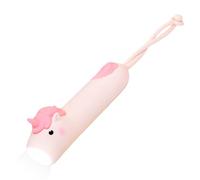 VEGOATY Torcia in silicone ricaricabile: torcia LED portatile dimmerabile per bambini, interruttore a bottone per animali, illuminazione portatile per esterni Torch Unicorn, per campeggio e avventura