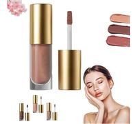 Vegoly Liquid Eye Shadow, Vegoly Creamy Liquid Eyeshadow, Creamy Multi Color Liquids Eyeshadow, Long Lasting Charm Full of Color Easy to Create Attractive Makeup (Medium brown)