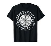 Vegvisir - Bussola vichingo Futhark Rune Cerchio Viking-er Maglietta