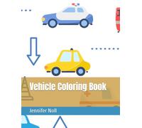 Vehicle Coloring Book