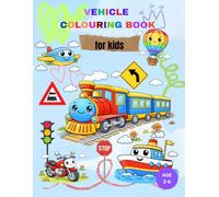 Vehicle Colouring Book