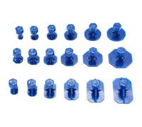 Vehicle Dent Lifter Tabs - Scuff Buffer, 2 Inch External Correction Base, Waterproof Appliance Restoration Component, Blue Resin Fastener | Dent Fix For Truckers & Homeowners