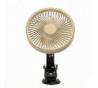 Vehicle Fan, High Speed Air Cooler, Automotive Cooling Unit with Powerful Build, Window Mount Accessory with Compact Style, Summer Travel Gear for SUV Car Long Driving Commuting Road Trips