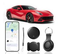 Vehicle G-PS Tracker for Cars - Real-Time location Tracker with Find My App (iOS Only), No Subscription or SIM Card Required, Mini Car with Alarm and Reminder, Long Battery Life