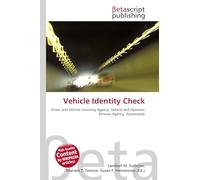 Vehicle Identity Check: Driver and Vehicle Licensing Agency, Vehicle and Operator Services Agency, Automobile