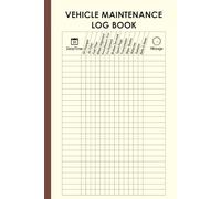Vehicle Maintenance Log Book: Simple Auto Service Logbook with Mileage, Date, Maintenance Details & Notes | Perfect for Cars and Trucks