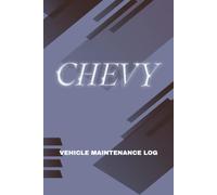 Vehicle Maintenance Log Book: Track Maintenance, Repairs, Oil Changes, Miles, Tire Rotations, Service History, Log Notes, Maintenance Cost, Car ... Expense Log for Cars, Trucks, SUVs, and Vans.