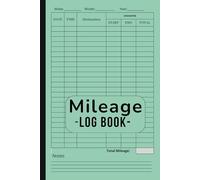 Vehicle mileage log book. Mileage journal for business and taxes.: Odometer tracker to improve your business and tax control. Vehicle owner gift.
