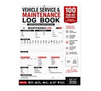 Vehicle Service & Maintenance Record Book: 100 Tear-Out Service Record Pages | Professional Shop Edition | One-Sided Pages with Blank Backs for Clean Customer Copies