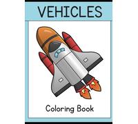 Vehicles coloring book