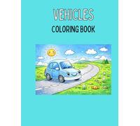Vehicles coloring Book