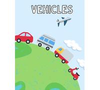 Vehicles coloring book for kids