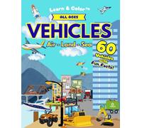 VEHICLES Learn & Color Series Coloring Book