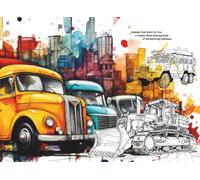 Vehicles That Work for You: A Pocket-Sized Coloring Book of Hardworking Machines