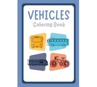 Vehicles Transport Coloring Book