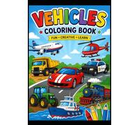 vehicles transport: coloring book