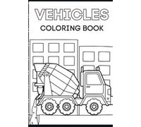 Vehicles Transport Coloring Book