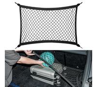 VEHIRIE Rete Portaoggetti Auto, Livello Singolo 70 x 50 cm Portaoggetti Bagagliaio Auto, Elastica Rete Da Carico Progettato Ideale per Ford/Renault/Peugeot/Jeep/ZS