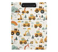 Vehivle Cartella Appunti con Cartella Cartone Animato Semplice A4 Appunti Raccoglitore Due Clip In Metallo Portapenne Infermieristica Clip Board con Coperchio