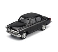 Veicoli 1/43 per Volga GAZ-21 Lega Auto Diecast Metallo Classico Veicolo Modello Nostalgia Collezione Souvenir o Regalo(Black)