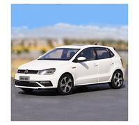Veicoli a Motore in Scala 1:18 per Volkswagen Polo-GTI 2015 Modello di Auto in Metallo Pressofuso Bianco Collezione di Ornamenti per Adulti Regalo Modello di Auto Replica