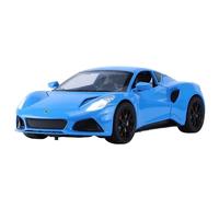 Veicoli a Motore in Scala 1/24 Adatto For Lotus EMIRA Luce Sonora Auto Sportive Pressofusione Modello Finito Di Auto Veicoli Pressofusi Modello di Auto Replica(Blue)