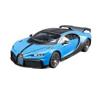 Veicoli A Motore Miniatura 1:18 For Bugatti Chiron Mini Simulation, Modello Di Auto In Lega Di Metallo Pressofuso Collezione Di Ornamenti Squisiti Macchinina Modellino Di Auto Finito(Blue)
