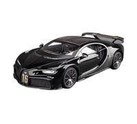 Veicoli A Motore Miniatura 1:18 For Bugatti Chiron Mini Simulation, Modello Di Auto In Lega Di Metallo Pressofuso Collezione Di Ornamenti Squisiti Macchinina Modellino Di Auto Finito(Black)