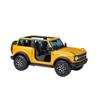 Veicoli A Motore Miniatura 1:18 For Ford Bronco Badlands 2021, Modello In Lega Di Zinco In Miniatura Ornamenti For Modelli Di Auto In Lega Di Metallo Macchinina Modellino Di Auto Finito(Orange)