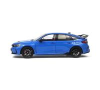 Veicoli A Motore Miniatura 1:18 For Honda Civic Type-R 2023 Modello Di Auto In Lega Di Zinco Con Simulazione Statica Ornamenti In Metallo Pressofuso Macchinina Modellino Di Auto Finito(Blue)