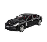 Veicoli A Motore Miniatura 1:18 For La Simulazione Della Porsche Panamera In Miniatura Scala Statica Modello Pressofuso Ornamenti In Lega Di Automobile Macchinina Modellino Di Auto Finito(Black)