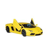 Veicoli A Motore Miniatura 1:18 For Lamborghini Aventador Lp700-4 Modello Di Auto In Lega Di Zinco In Miniatura, Ornamenti In Metallo Macchinina Modellino Di Auto Finito(Yellow)