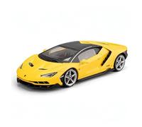 Veicoli A Motore Miniatura 1:18 For Lamborghini Centenario LP770-4 Mini Simulation, Modello Di Auto In Lega Pressofusa, Collezione Squisita Macchinina Modellino Di Auto Finito(Yellow)