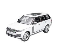 Veicoli A Motore Miniatura 1:18 For Land Rover Range Rover Simulazione Modello Di Auto In Lega Di Zinco Pressofuso Squisito Ornamenti Decorazione Macchinina Modellino Di Auto Finito(White)
