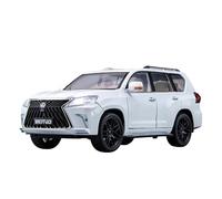 Veicoli A Motore Miniatura 1:18 For Lexus LX570 Suv Mini Modello Di Auto In Lega Pressofusa In Scala Statica Decorazione Da Collezione Macchinina Modellino Di Auto Finito(White)