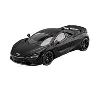 Veicoli A Motore Miniatura 1:18 For Mclaren 720s Mini Modello Di Auto In Lega Pressofusa In Scala Statica, Decorazione Da Collezione Macchinina Modellino Di Auto Finito(Black)