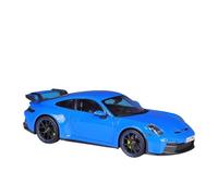 Veicoli A Motore Miniatura 1:18 For Porsche 911 GT3 2022 Mini Modello Di Auto In Lega Di Simulazione Statica, Ornamenti In Metallo Fuso, Decorazione Macchinina Modellino Di Auto Finito(Blue)