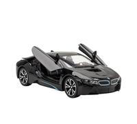 Veicoli A Motore Miniatura 1:22 For BMW I8 In Scala Mini Modello Di Auto Pressofuso In Lega Statica, Ornamenti For Librerie E Decorazioni Macchinina Modellino Di Auto Finito(Black)
