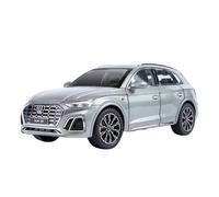 Veicoli A Motore Miniatura 1:24 For Audi Q5 SUV Miniatura In Scala Statica Modello Di Auto In Lega Xin Ornamenti Da Scaffale Decorazione Macchinina Modellino Di Auto Finito(Chrome)