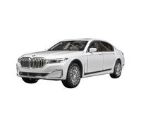 Veicoli A Motore Miniatura 1:24 For BMW Serie 5 535i Scala Statica Mini Die-cast Lega Metallo Replica Modello Auto Ornamenti Decora Macchinina Modellino Di Auto Finito(White)