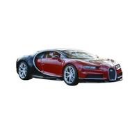 Veicoli A Motore Miniatura 1:24 For Bugatti Veyron Chiron Mini Modello Di Auto In Scala Statica, Modello Di Simulazione In Lega, Collezione Di Ornamenti Macchinina Modellino Di Auto Finito(Red)