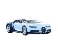Veicoli A Motore Miniatura 1:24 For Bugatti Veyron Chiron Mini Modello Di Auto In Scala Statica, Modello Di Simulazione In Lega, Collezione Di Ornamenti Macchinina Modellino Di Auto Finito(White)