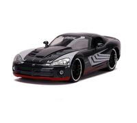 Veicoli A Motore Miniatura 1:24 For Dodge Viper Srt10 Simulazione Miniatura Modello Statico Pressofuso Auto Ornamenti In Lega Di Metallo Macchinina Modellino Di Auto Finito(Black)