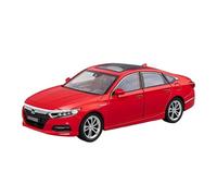 Veicoli A Motore Miniatura 1:24 For Honda Accord In Scala Ridotta, Modello Di Auto In Lega, Decorazione For Libreria Ornamenti Macchinina Modellino Di Auto Finito(Red)