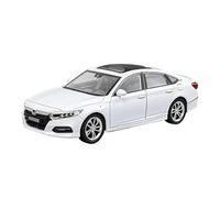 Veicoli A Motore Miniatura 1:24 For Honda Accord In Scala Ridotta, Modello Di Auto In Lega, Decorazione For Libreria Ornamenti Macchinina Modellino Di Auto Finito(White)