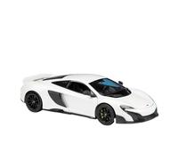 Veicoli A Motore Miniatura 1:24 For La Replica In Lega Pressofusa Della For McLaren 675LT Mini Simulation Modello Di Auto Ornamenti Decorativi Macchinina Modellino Di Auto Finito(White)