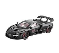 Veicoli A Motore Miniatura 1:24 For La Simulazione Della For McLaren Senna In Lega Pressofusa Modello Di Auto For La Casa Ornamenti Creativi Decorazione Macchinina Modellino Di Auto Finito(Black)