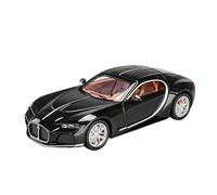 Veicoli A Motore Miniatura 1:24 For La Simulazione Di Una Mini Auto In Lega For Bugatti Atlantic Modello Di Auto Pressofuso Decorazione E Ornamenti Macchinina Modellino Di Auto Finito(Black)